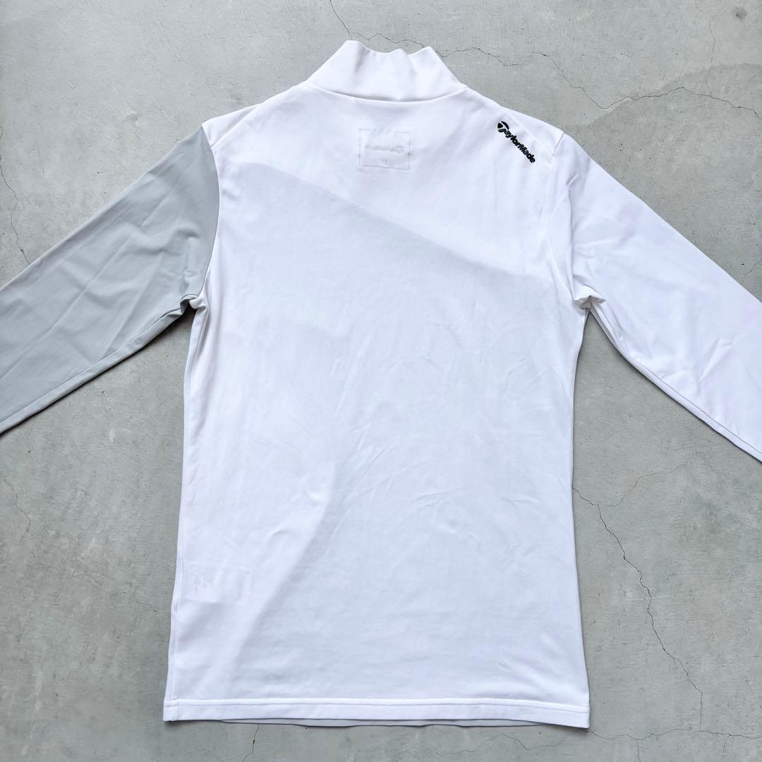 【美品】TaylorMade テーラーメイド スイッチアームモックネックシャツ