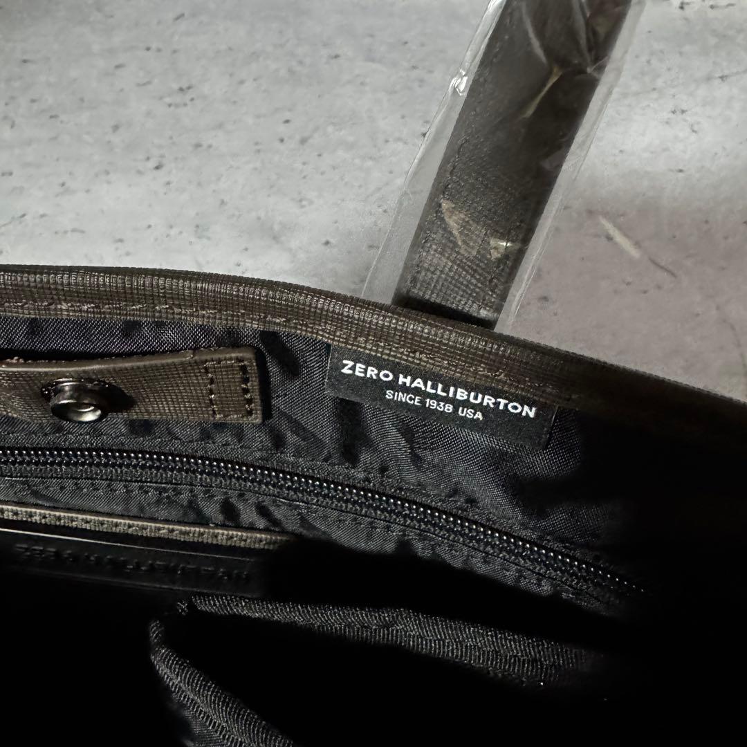 ゼロハリバートンZERO ブラウンカモフラージュ ゴルフバッグ