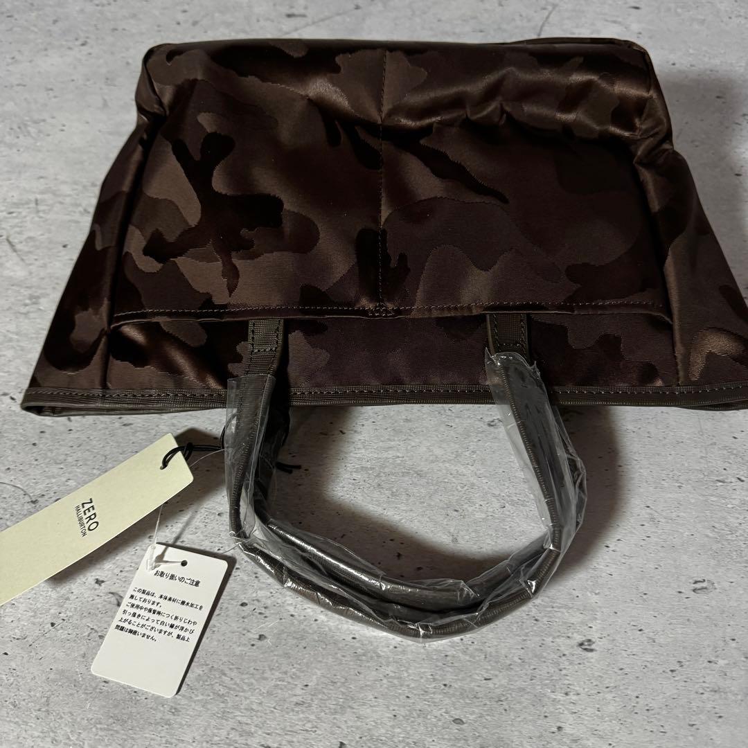 ゼロハリバートンZERO ブラウンカモフラージュ ゴルフバッグ