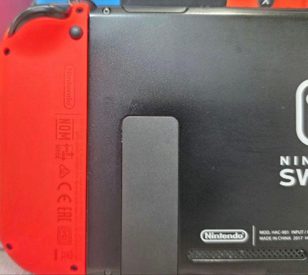 【動作確認済】Nintendo Switch 本体 赤・青 ジョイコン付き