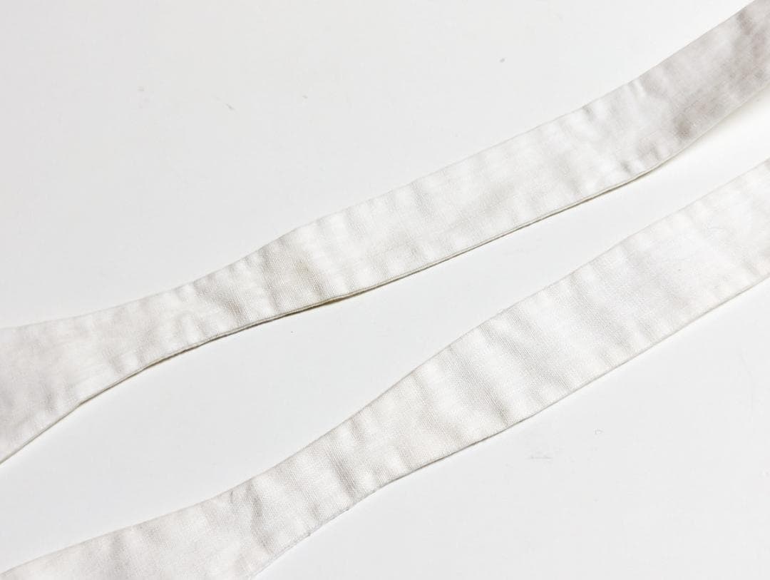 アンティーク ブルックスブラザーズ ホワイトタイ 蝶ネクタイ コットン