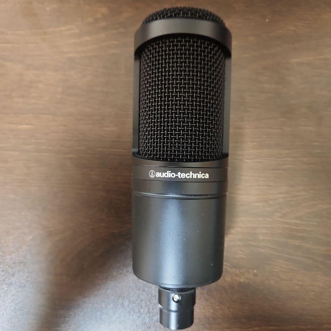 audio-technica at2020 コンデンサーマイク XLRケーブル