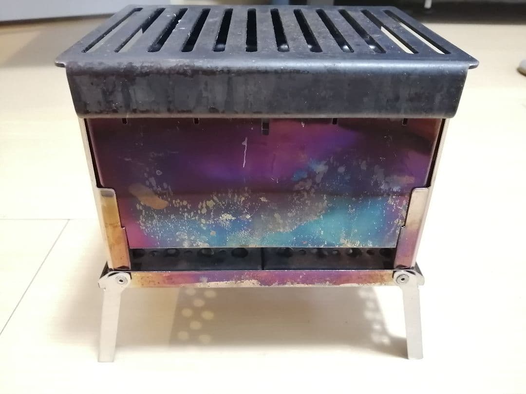 笑's コンパクト焚き火グリル B-6君 4点セット