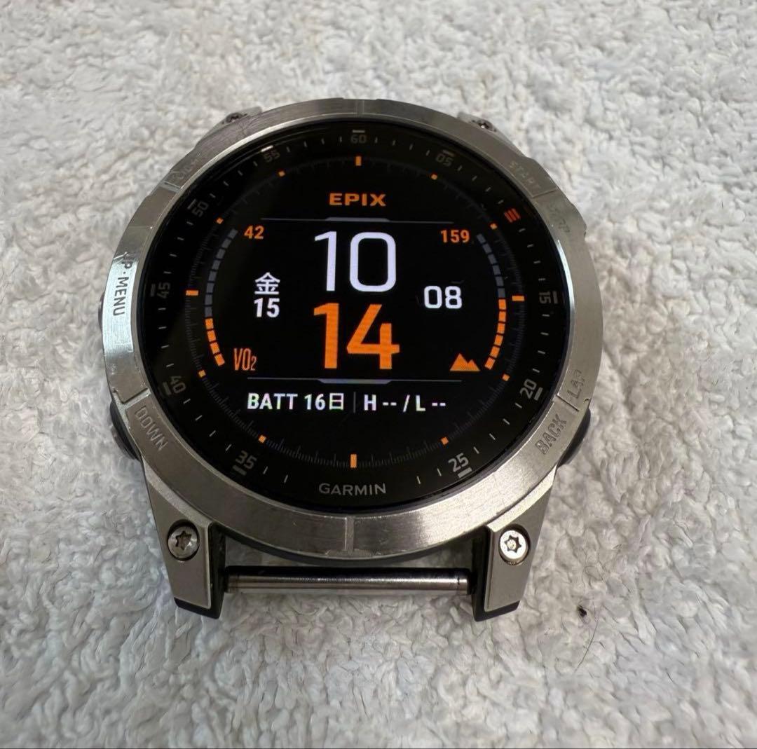GARMIN EPIX GPSスマートウォッチ　ガーミン　エピックス