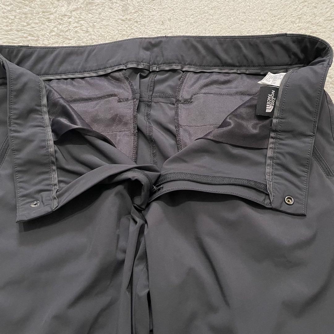 ノースフェイス ゴルフ カジュアル オフィス ナイロンパンツ グレー