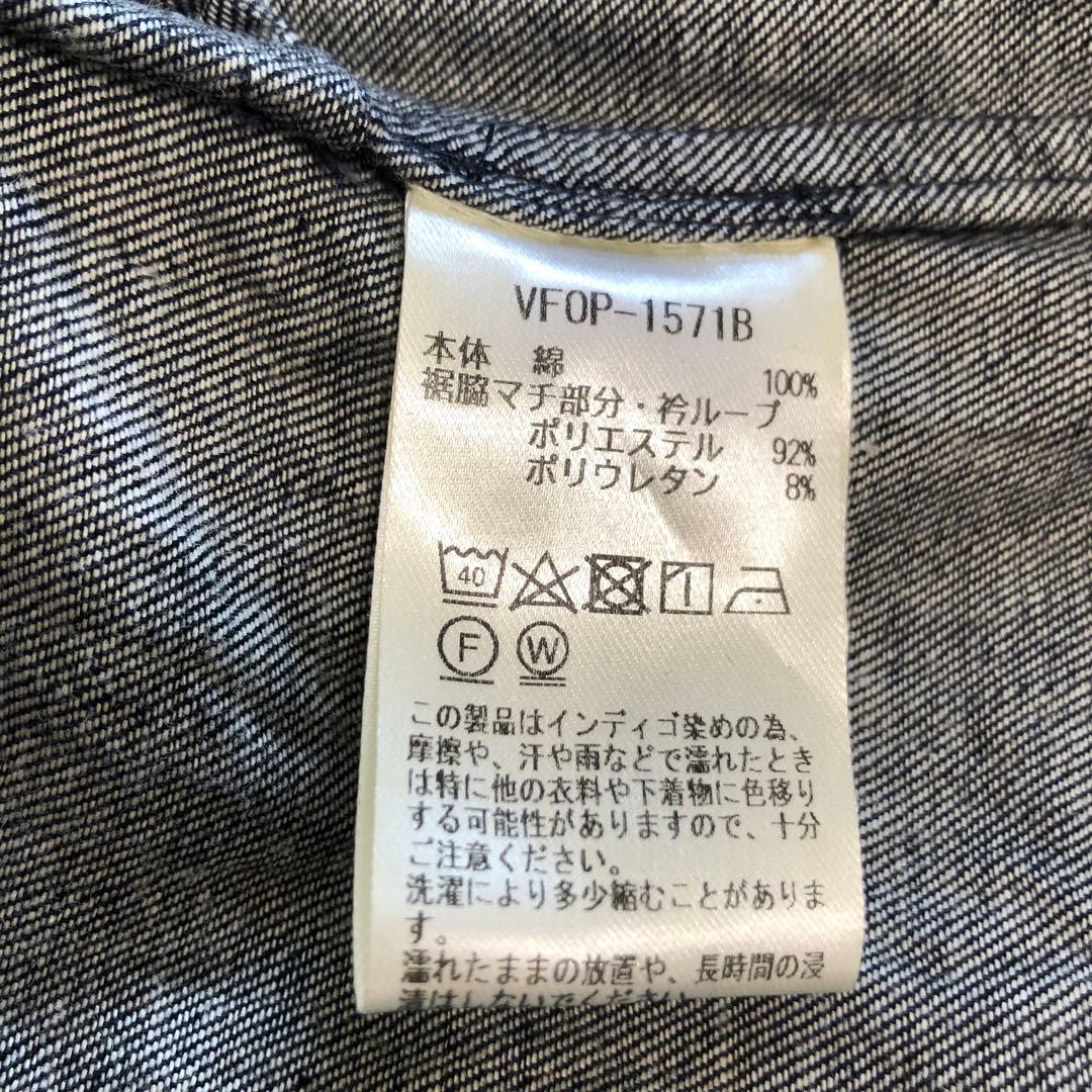 ヴーム vm パラスパレス デニムワンピース　濃インディゴ