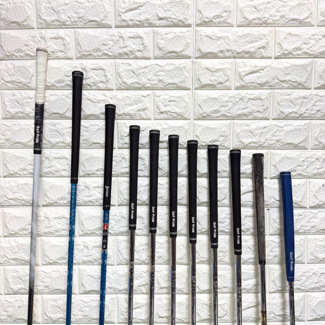 ゴルフセット　豪華　SRIXON Z ラウンド仕様　飛距離抜群　メンズ　すぐ使用