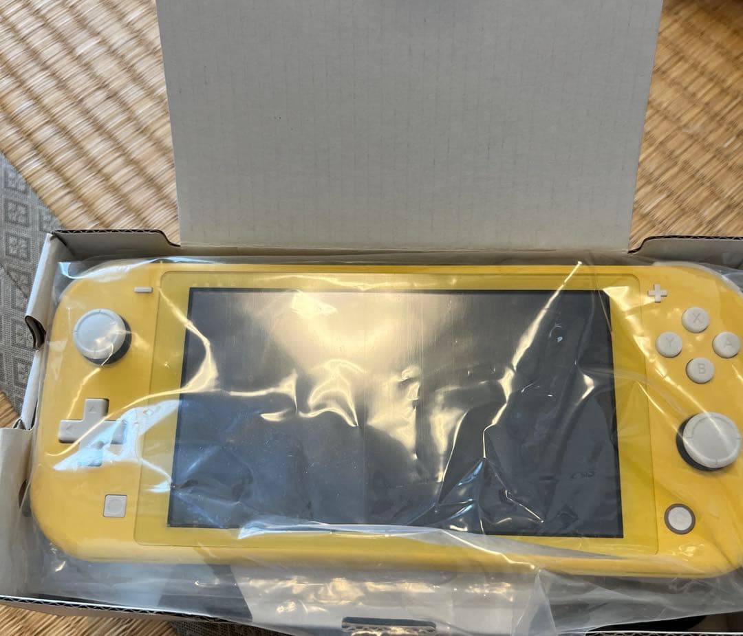 Nintendo Switch Lite イエロー　専用フリップカバー付き