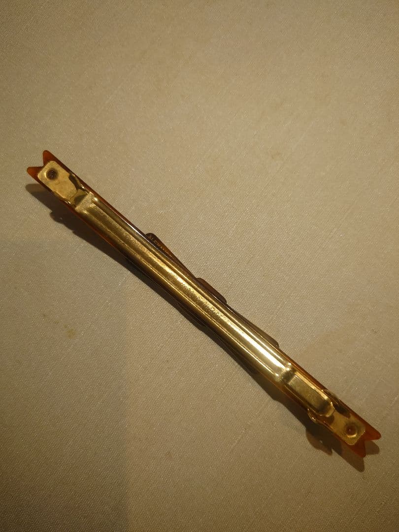 アレクサンドルパリ　リボン型ブラウンバレッタ