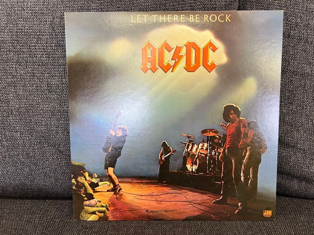 AC/DC Let There Be Rock LP 洋楽　P-10412A