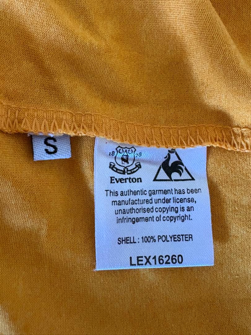 Everton le coq sportif レトロユニフォーム Sサイズ