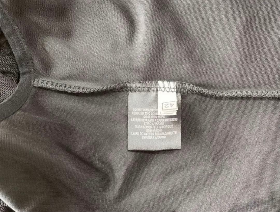 タイムSALE‼️黒メッシュとベロアのドレス