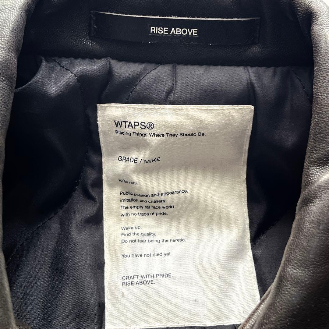 archive WTAPS 10AW DAS BOOT レザージャケット　羊革