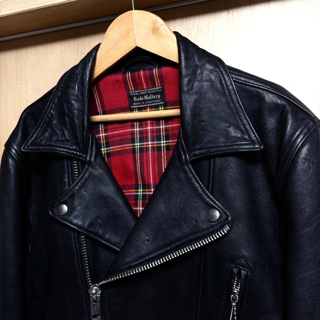 【激レア】14aw RUDE GALLERY riders jacket 4