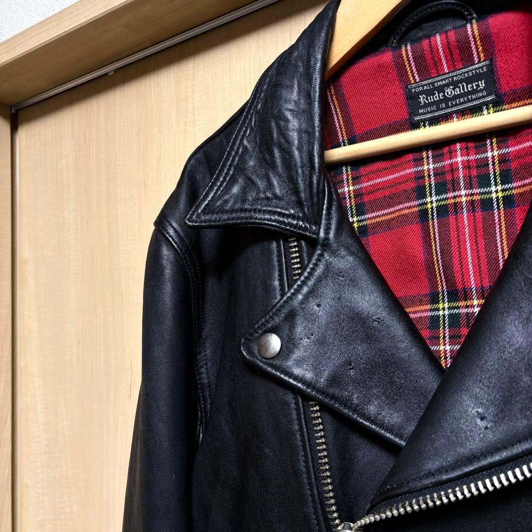 【激レア】14aw RUDE GALLERY riders jacket 4