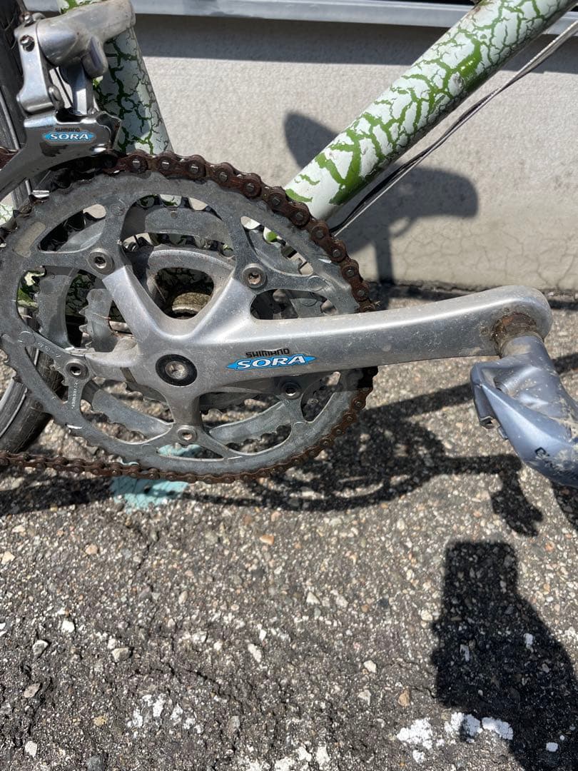 パナソニック　クロモリ　ロードバイク　パナモリ　クレイジーボーイS オーダー