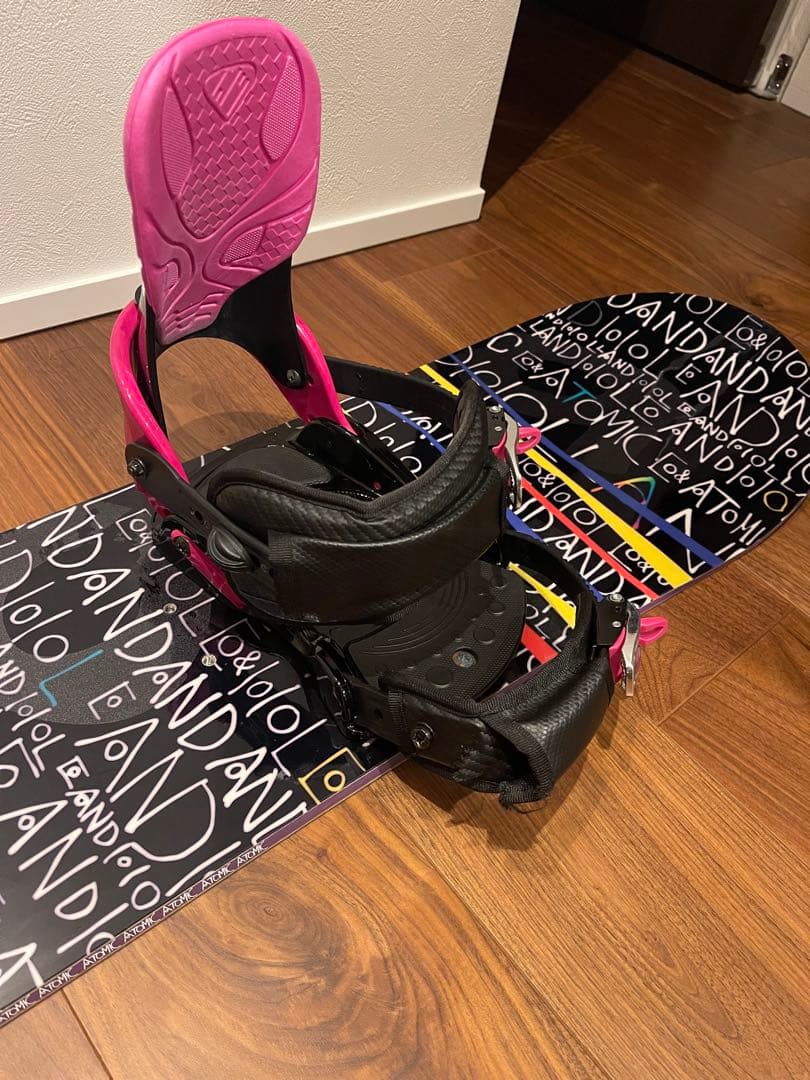 Atomic スノーボード ビンディング付き　139センチ