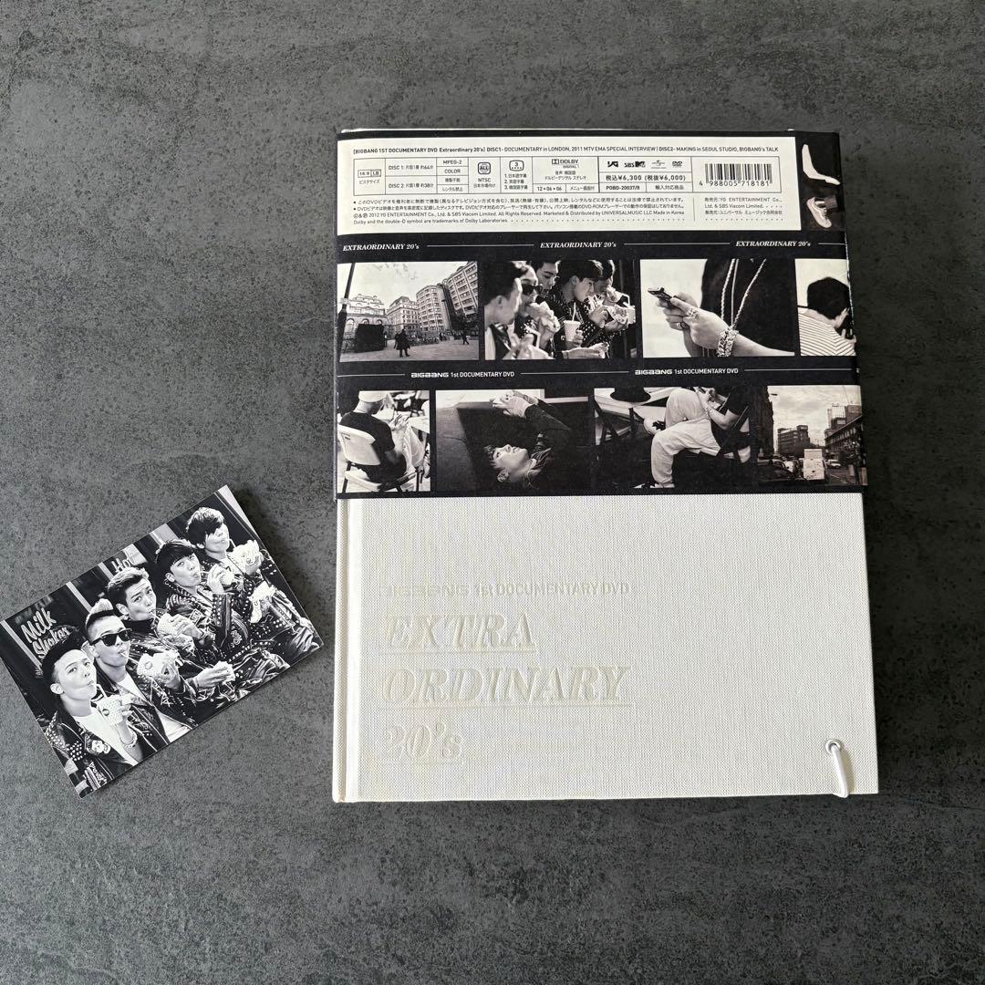 BIGBANG EXTRA ORDINARY 20's 写真集+2DVD
