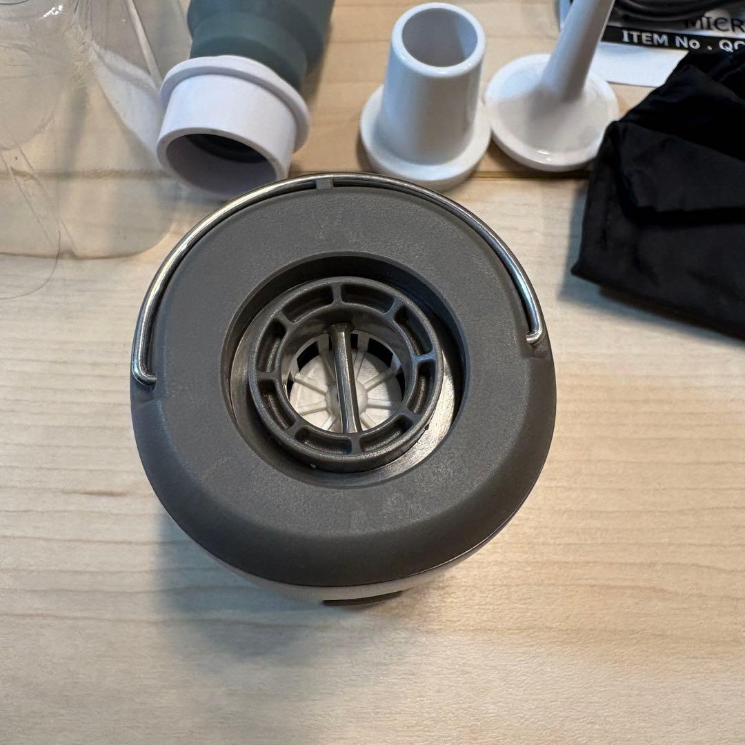 クイックキャンプ インフレーターマット セミダブル マイクロエアポンプ２ セット