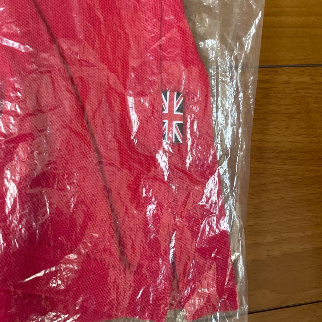 新品未開封品　リバプール LFC 赤 ポロシャツ イギリス国旗付き