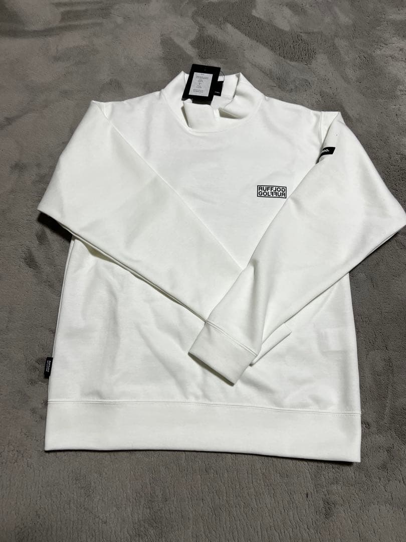 レディースウェア RUFFLOG VERTICAL LOGO L/S MOCKNECK sizeS