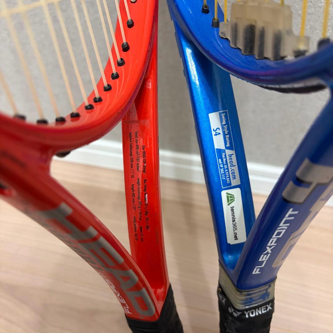 HEAD Flexpoint Radical /4 テニスラケ ット2本セット