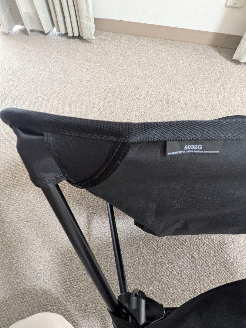 【美品】Helinox Tac.チェア/ブラック