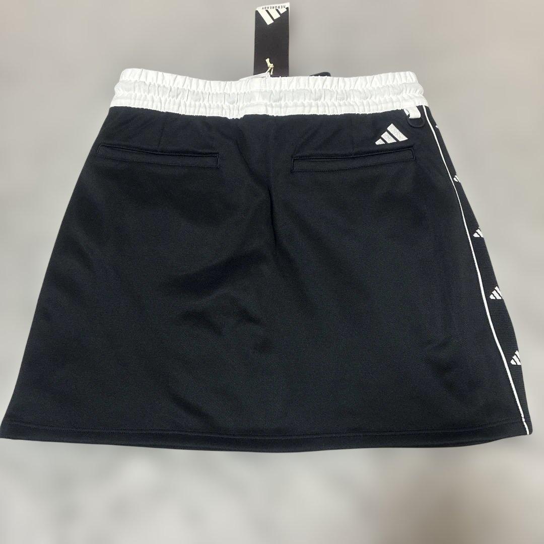 【新品★グレージュ】アディダスゴルフ セットアップ M 暖か保温モデル　裏起毛