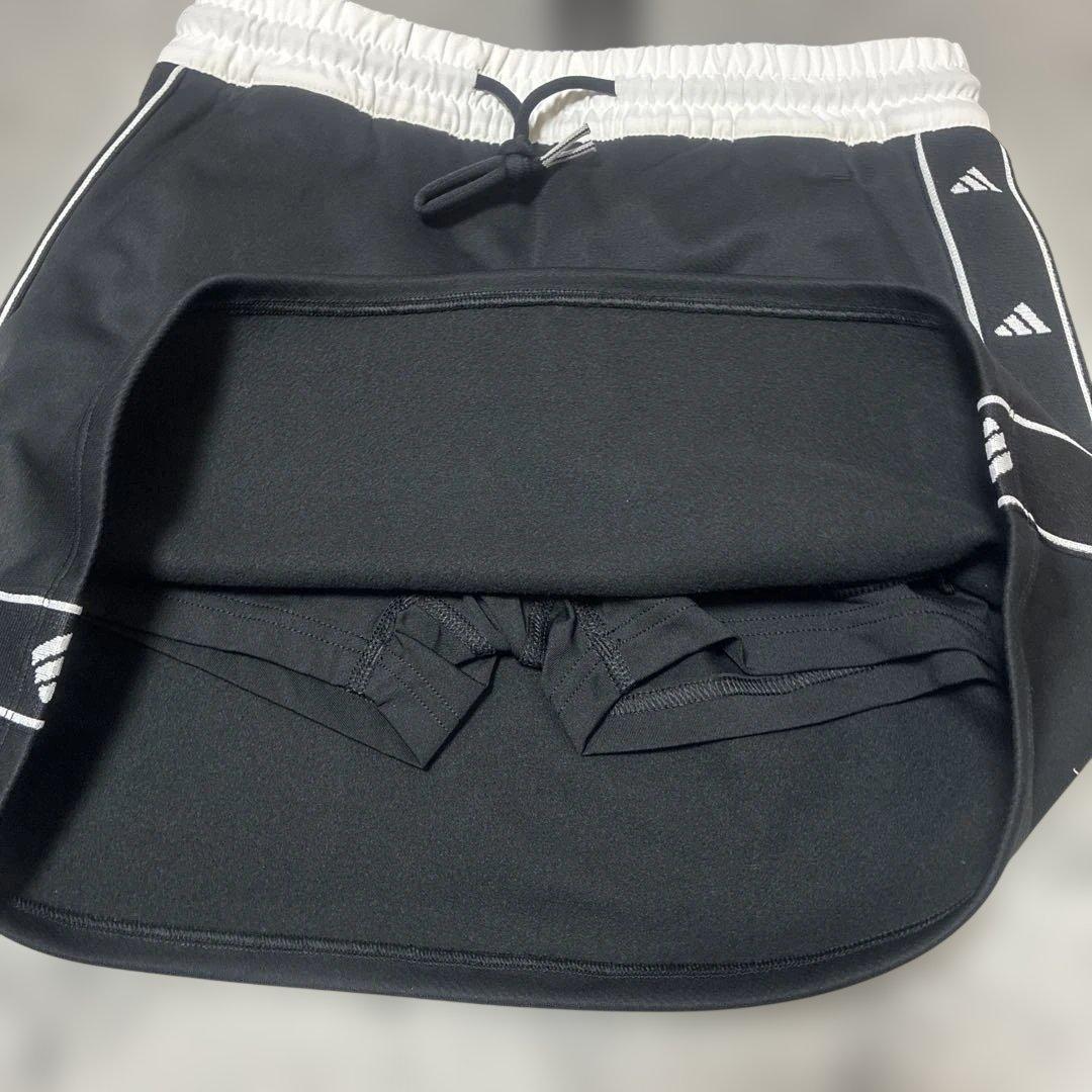 【新品★グレージュ】アディダスゴルフ セットアップ M 暖か保温モデル　裏起毛