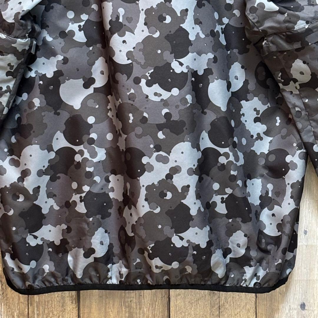 オークリー　OAKLEY ナイロン　プルオーバー　ジャケット　ハーフジップ　総柄