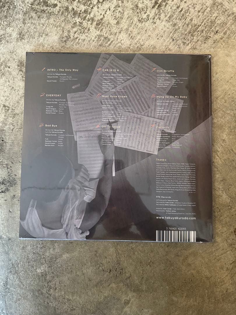 新品未使用 黒田卓也 \"Everyday\" LP