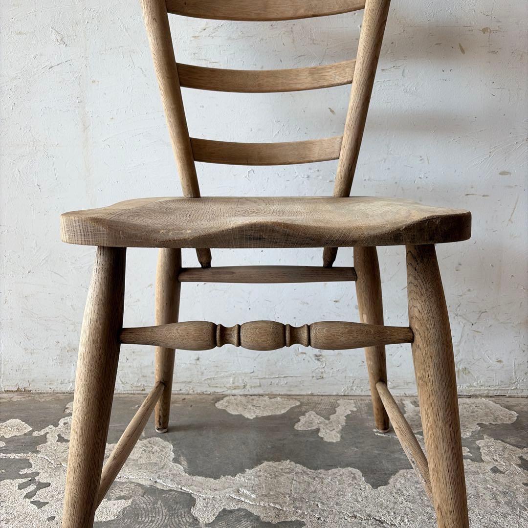 ビンテージ　ダイニングチェア　カフェチェア　剥離加工　no3