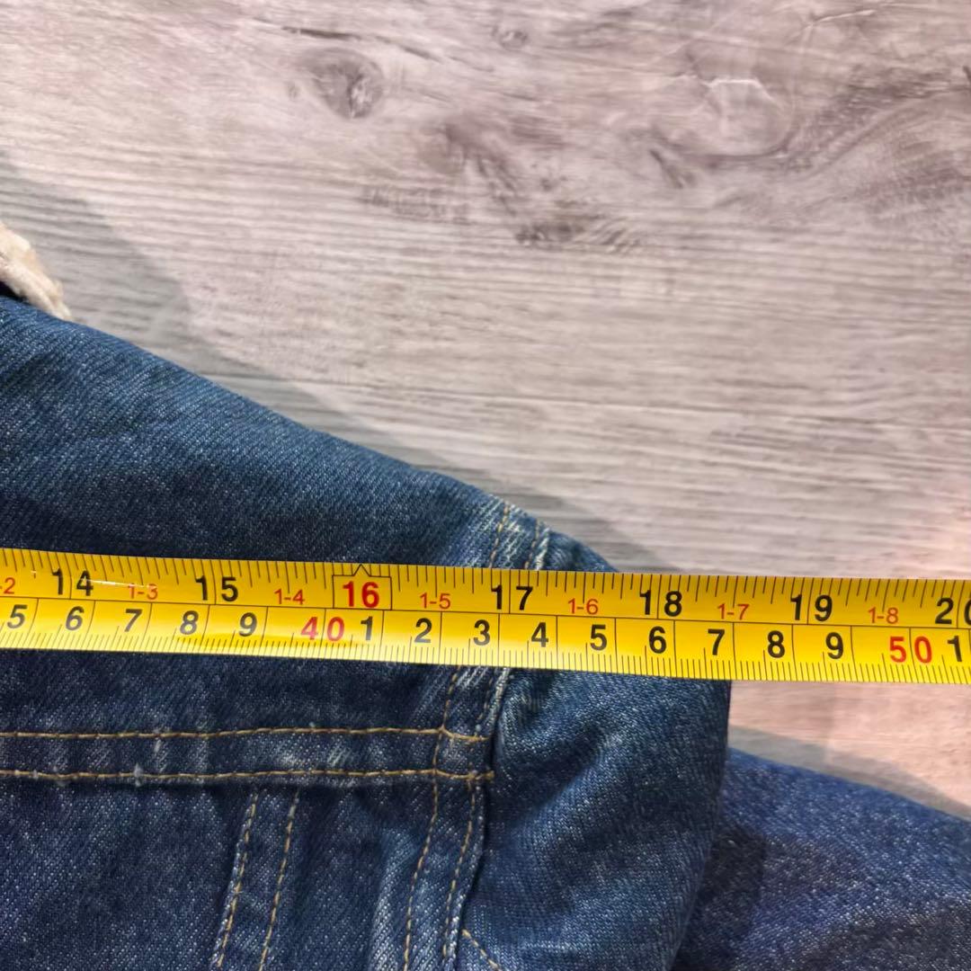 BIG MACビッグマック 裏ボアデニムジャケットGジャン ヴィンテージ#498