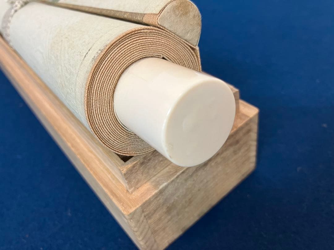 赤穂浪士　木版画【47士印】紙本　掛軸（大石内蔵助）