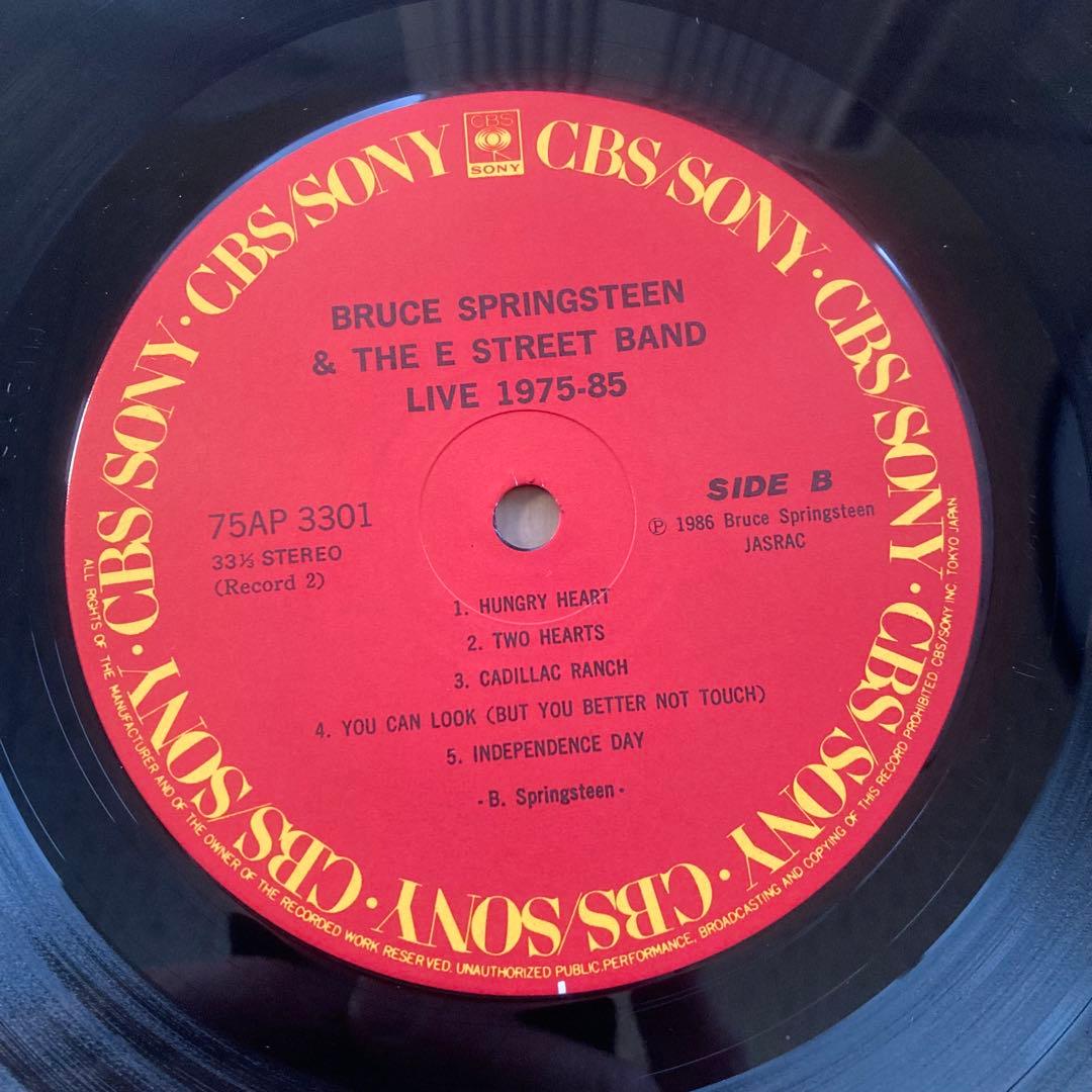 洋楽 Bruce Springsteen Live 1975-85, 5LP BOX