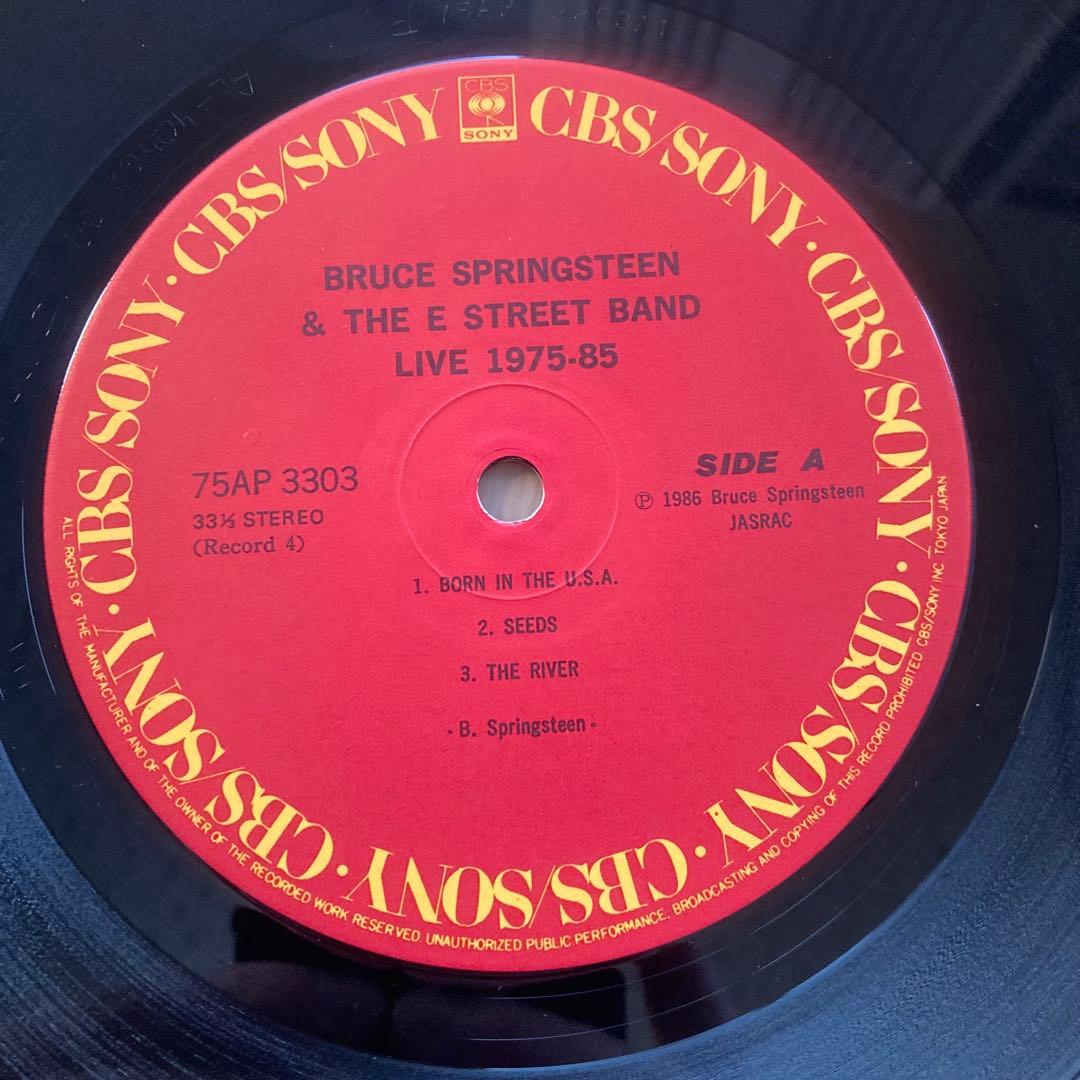 洋楽 Bruce Springsteen Live 1975-85, 5LP BOX