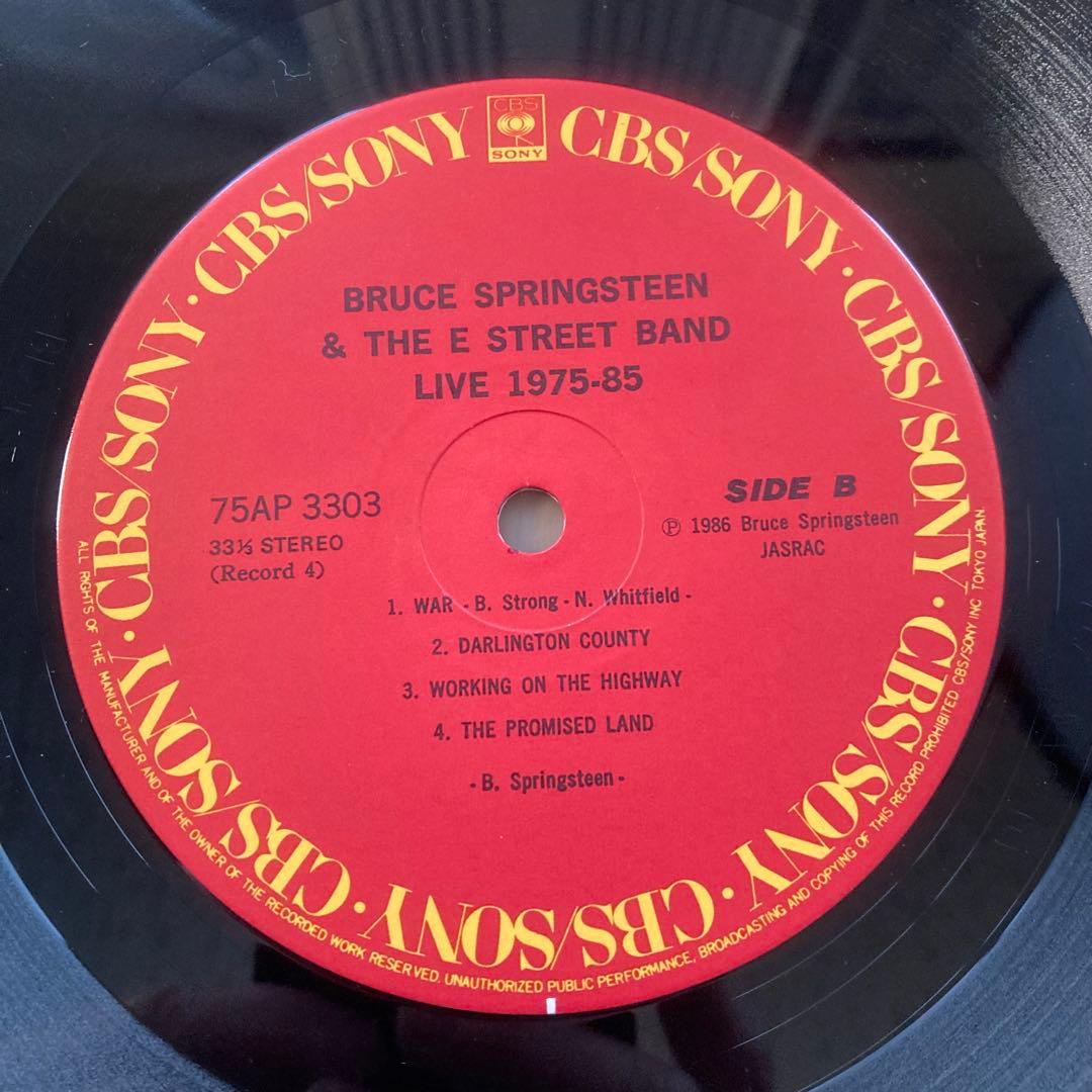 洋楽 Bruce Springsteen Live 1975-85, 5LP BOX