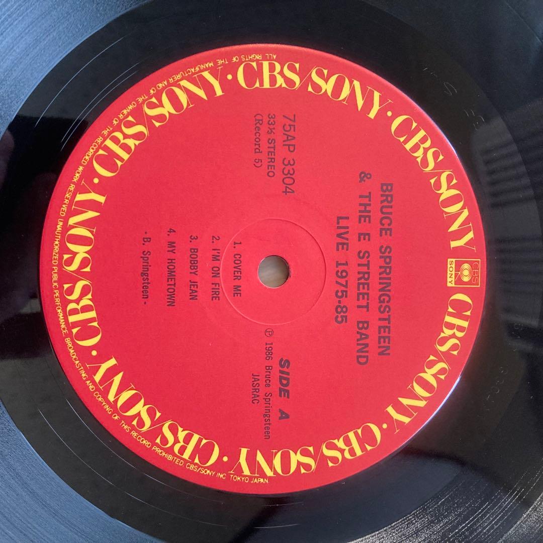 洋楽 Bruce Springsteen Live 1975-85, 5LP BOX