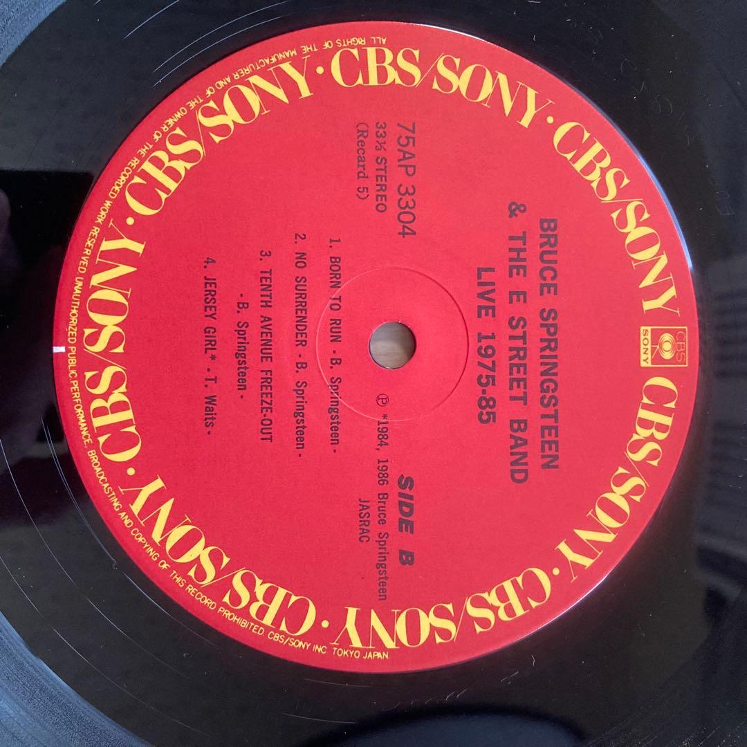 洋楽 Bruce Springsteen Live 1975-85, 5LP BOX