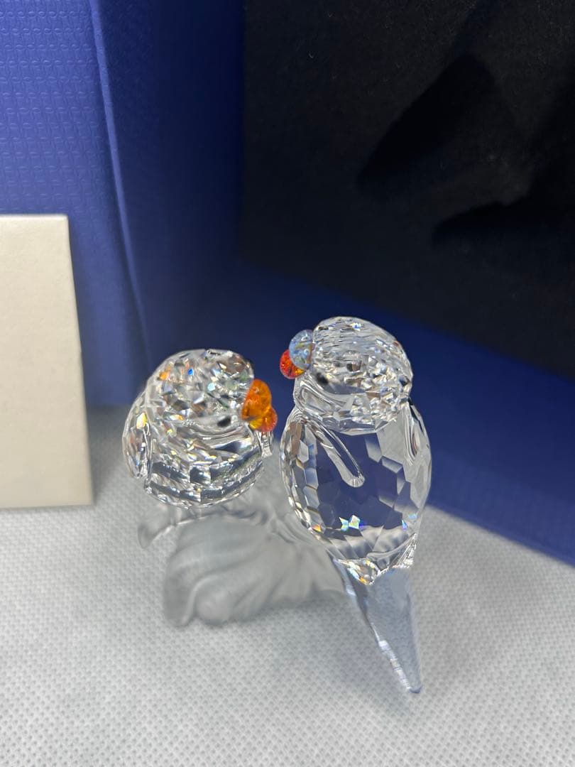 SWAROVSKI スワロフスキー セキセイインコ 鳥