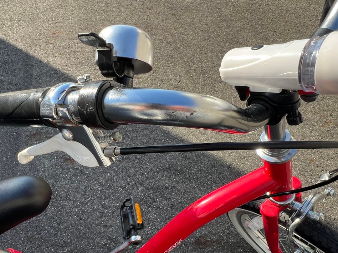 3連休セール中！【引取限定】【室内保管・美品】子供用自転車 16インチ 赤