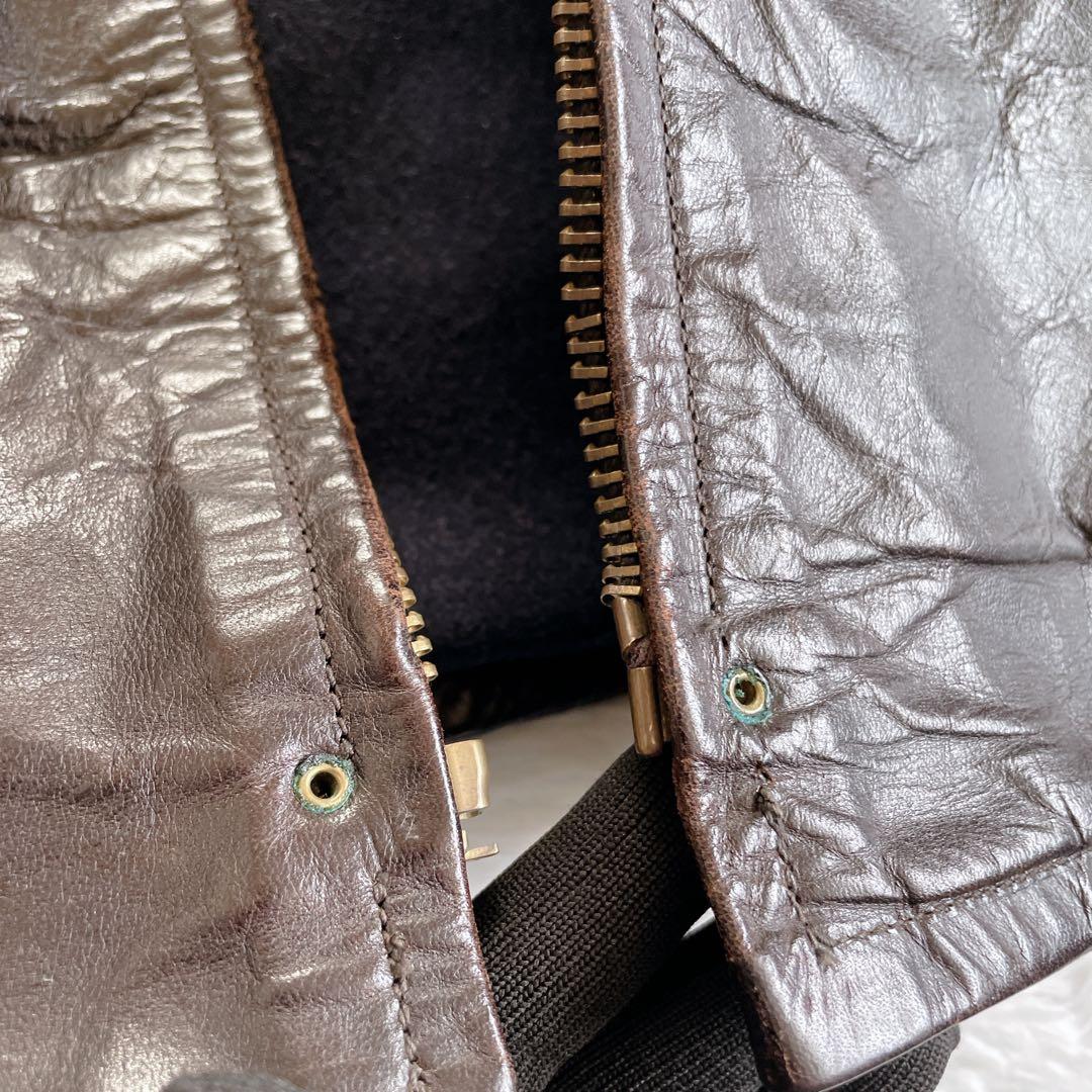 SUGAR CANE シングルライダースジャケット ホースハイド 馬革 36