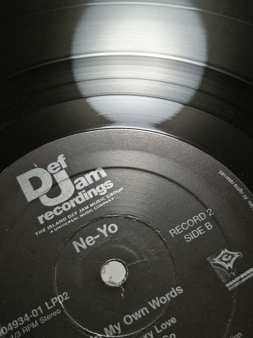 【'05 名盤】NE−YO ニーヨ IN MY OWN WORLD 2枚組LP