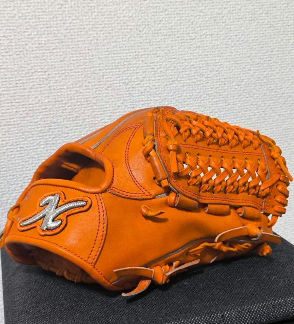 サンク　アトムズ　がばいレザー　グローブ　グラブ　硬式　内野手用　試作レザー