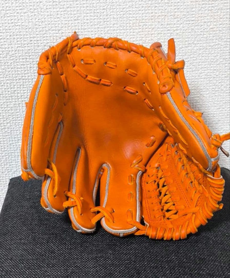 サンク　アトムズ　がばいレザー　グローブ　グラブ　硬式　内野手用　試作レザー