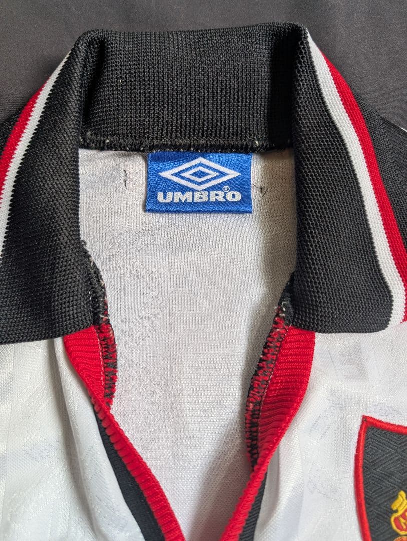 【美品・当時物！】 マンチェスターU/ギグス/97-99/アウェイ/ CL仕様