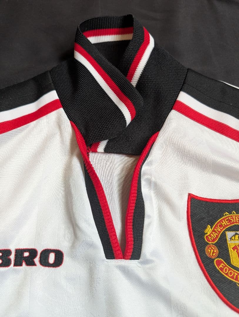 【美品・当時物！】 マンチェスターU/ギグス/97-99/アウェイ/ CL仕様