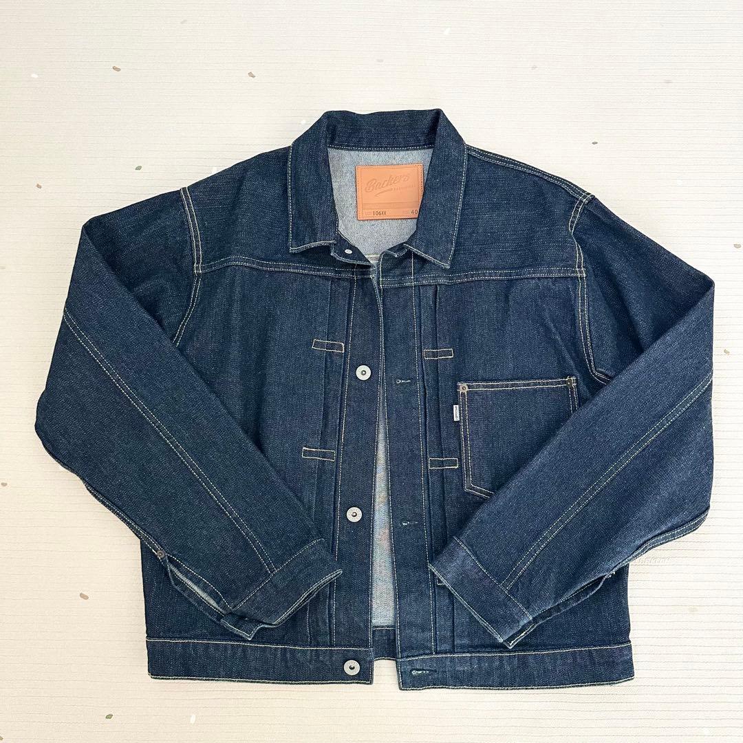 【美品】Backers 106XX デニムジャケット 1st 大戦モデル