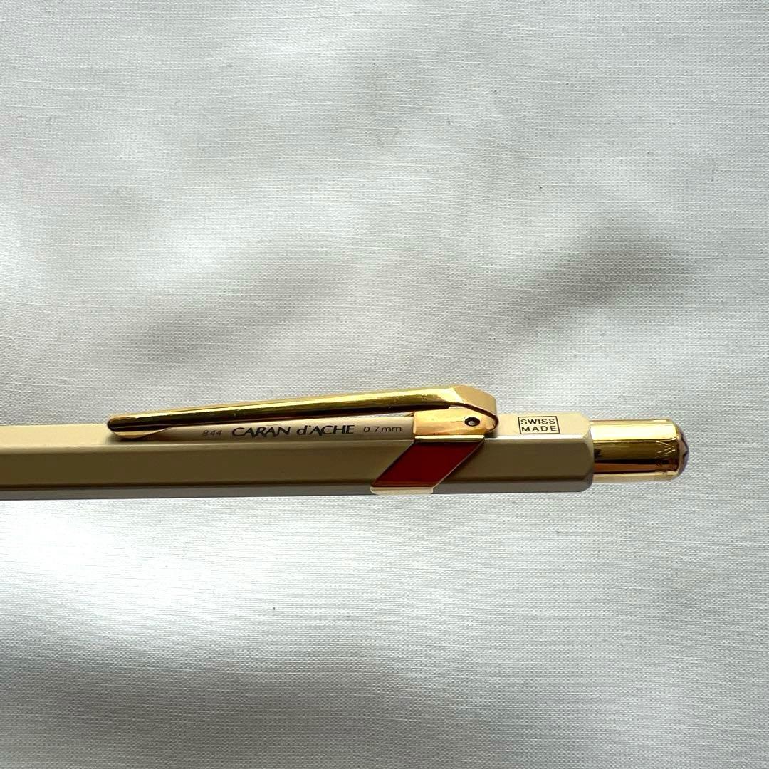 arts&science Caran d'Ache ゴールドシャープペンシル