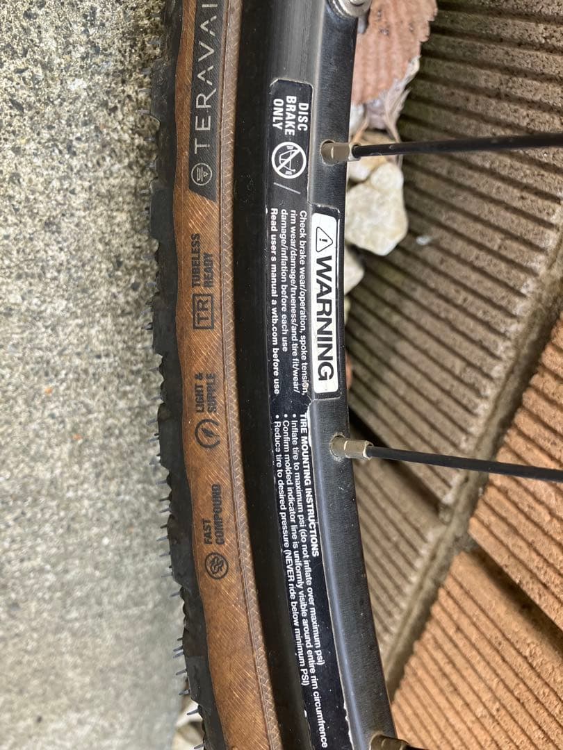 オールシティ　完成車の完組ホイールセット　700C ディスク、カセット付き　中古